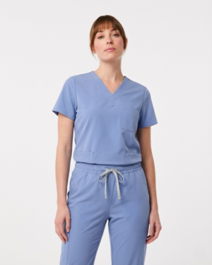 Catarnia One-Pocket Scrub Top