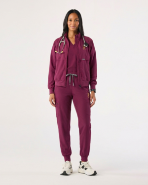 Catarina One-Pocket Scrub Top