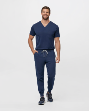 8007 – Royal Scrub Set