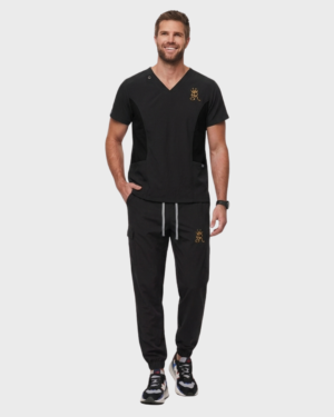 8028 – Royal Scrub Set